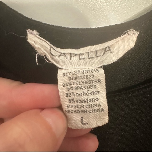 NanaMacs Black Bodycon Dress - Picture 3 of 6